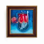Islamic Wall Art Frame – Allah Calligraphy in Arabic