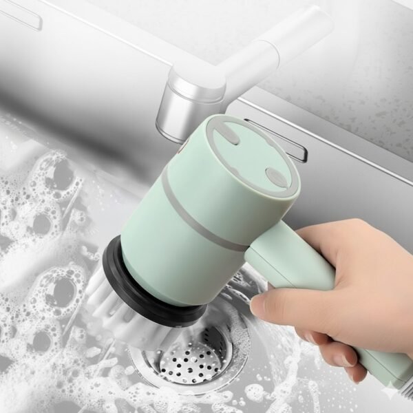 Electric Power Scrubber for Deep Cleaning, Cordless Brush to Remove Stubborn Stains